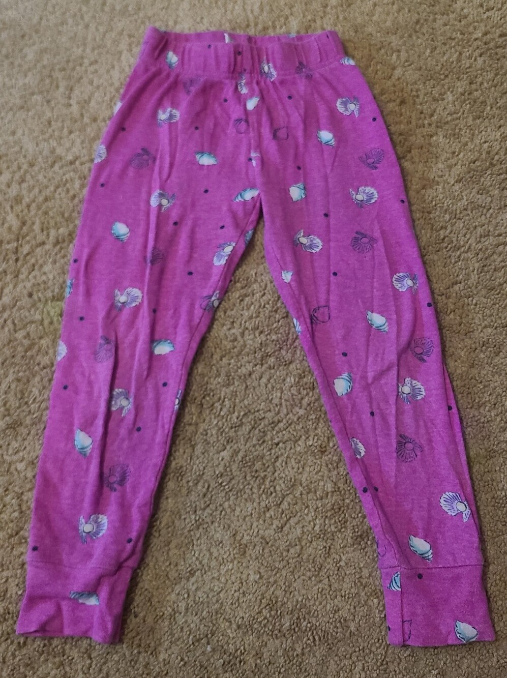 Little Girls Pink Shell Pants Sz 4t
